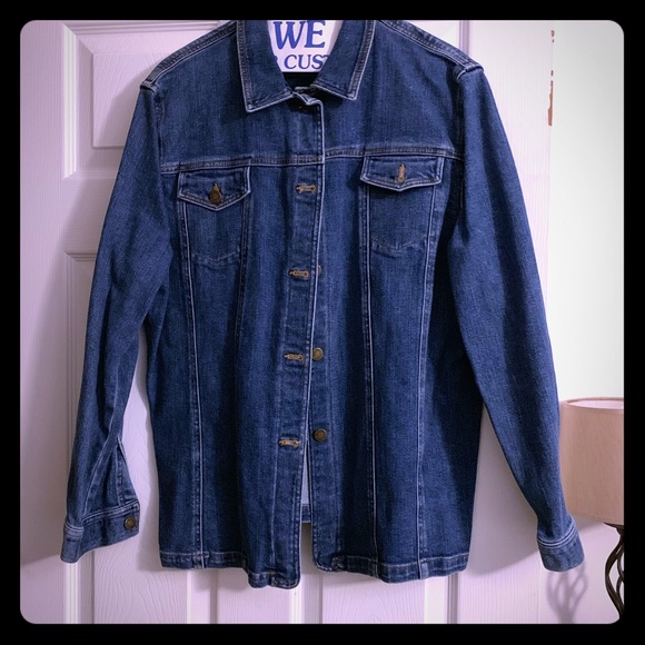Jones New York Jackets & Coats | Womens Denim Jacket X Stretch Awesome | Poshmark